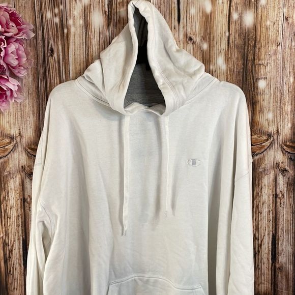 Champion Other - Champion Men's Big & Tall Fleece Hoodie, White - 4XL